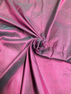 Iridescent Purple Spun Silk Fabric is truly ideal for costumes, fashion dresses, skirts, blouses etc. Our Spun Silk Fabrics have higher bursting strength, higher abrasion resistance, higher air permeability, better wicking, higher shrinkage and lower drape as against the comparable cotton knitted fabrics, irrespective of knit structure. This fabric consists of 100% silk and is 44 inches wide. Available in multiple colors. The fabric is sold by the Yard, and measures 44 inches in width. Raw Silk Fabric, Iridescent Purple, Knit Structure, Silk Fabrics, Dupioni Silk, Taffeta Dress, Silk Taffeta, Plum Color, Silk Wool