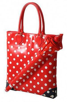 Spotty Dotty, Dots Fashion, Fashion Umbrella, Kelly Bag, Cath Kidston, Red Polka Dot, Purim, Gorgeous Bags, Red Dots