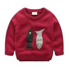 Cute Winter Sweatshirt For School, Cute Warm Cotton Sweater, Playful Winter Tops With Ribbed Cuffs, Trendy Long Sleeve Sweater For School, Playful Sweatshirt With Ribbed Cuffs For Fall, Playful Red Sweatshirt For Fall, Playful Fall Sweatshirt With Ribbed Cuffs, Playful Crew Neck Winter Sweatshirt, Playful Winter Crew Neck Sweatshirt