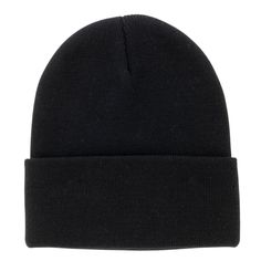 This unisex knit beanie is made of 100% soft acrylic yarn that adjusts to fit any head comfortably. This knit beanie is constructed with crown seams for a great fit that will hold up wear after wear.. Simple, easy and functional - this is a staple everyone needs in their closet for those cold, harsh winter days.. Infinity Brands Men's Black Acrylic Knit Hat (Adult) | MK14-033CRA Adjustable Black Bonnet For Cold Weather, Adjustable Basic Beanie Cap, Classic Black Knitted Hat, Basic Black Beanie Hat, Acrylic Beanie For Streetwear, Black Acrylic Hat For Streetwear, Black Beanie Bonnet, One Size Fits Most, Basic Black Beanie, One Size Fits Most, Classic Black Beanie Cap