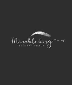 Premade Logo Microblading Logo Brow Logo Design Makeup | Etsy Brow Logo Design Ideas, Phibrows Logo Design, Brow Logo Design, Microblading Room, Logo Eyebrow, Eyebrow Logo, Microblading Logo, Logo Design Makeup, Brow Logo