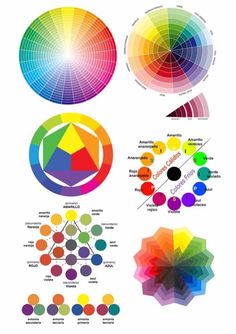 an image of different colors that are in the same color scheme, and what they look like