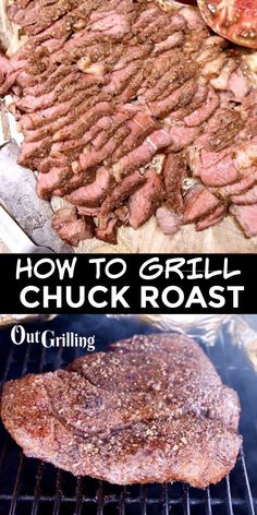 how to grill chuck roast on the grill