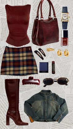 #outfitinspo #outfitboard #styleboard #styleinspo #summeroutfit #coolgirl ' #sadegirl #coolgirlstyle #fashionboard #fashionaesthetic #aesthetic Outfit Collage, Fall Fits, Swaggy Outfits, Outfit Inspo Fall, Mode Vintage, Dream Clothes, Cute Casual Outfits