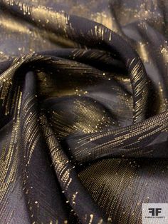 SKU: 12071 Content: 74% Silk, 26% Lurex Color: Antique Gold / Black Width: 56 inches Origin: France Luxury Elegant Art Silk Fabric, Luxury Elegant Fabric With Satin Finish, Kinkhab Fabric, Silk Colors Fabrics, Fabrics And Textiles Fashion, Metallic Fabric Texture, Silk Fabric Texture, Metalic Fabric, Fabrics Texture