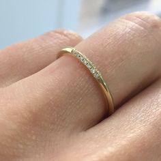 Sleek Ring Designs, Textured Gold Wedding Band, Knife Edge Wedding Band, Knife Edge Engagement Ring, Knife Edge Ring, Band With Diamonds, Pave Wedding Bands, Jennie Kwon, Diamond Drop Necklace