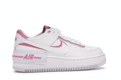 Nike Air Force 1 Shadow White Magic Flamingo (W) - CI0919-102 Nike X Travis Scott, Ugg Ultra Mini, Nike Air Force 1 Shadow, Air Force 1 Shadow, Nike Air Force One, Jordan Shoes Girls, Coquette Vintage, Air Shoes, Kylie Jenner Outfits