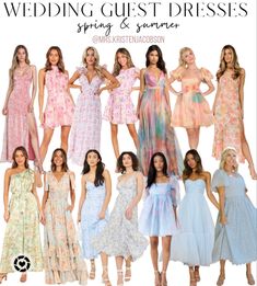 the wedding guest dresses for spring and summer