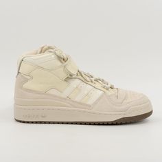 Adidas Ivy Park X Forum Mid 'Icy Park - Cream White' Leather Gw2857 Size 4 - 11 Nib Shoes Are Brand New And Have Never Been Worn. Shoes Come With Their Original Box, Box May Have Mild To Moderate Amounts Of Wear From Handling. Cream Cushioned Lace-up High-top Sneakers, Beige Ankle-high Sporty Sneakers, Cream Lace-up High-top Sneakers With Cushioned Footbed, Cream Sneakers With Abzorb Midsole, Adidas Cream Lace-up Sneakers, Adidas Leather High-top Sneakers With Boost Midsole, Sporty Cream High-top Sneakers With Round Toe, Adidas Leather High-top Sneakers, Adidas Leather High-top Casual Sneakers