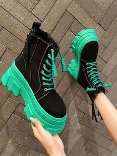 Egirl Shoes, Modern Clothes, Modern Boots, Cute Shoes Heels, Kawaii Shoes, Girly Shoes, Aesthetic Shoes, Martin Boots