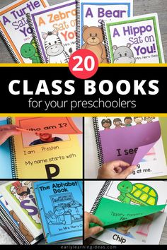 20 class books for your preschoolers to practice their handwriting and writing skills with the help of