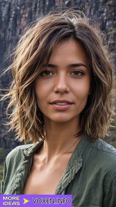 22 Choppy Bob Haircuts for All Shapes: Winter Update 2024 - 2025 Med Bob Haircuts, Bob Cut For Oval Face, Short Hairstyles Round Face, Lob Haircut Straight, Oval Face Haircuts, Choppy Bob Hairstyles