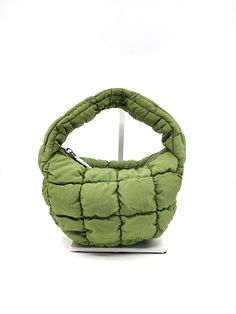 Colors: Bean Green Puffer Bag, Eco Bag, Hats For Sale, Bean Bag, Straw Hat, Handbags On Sale, Sun Hats, Belt Bag, Mini Bag