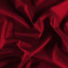 the red fabric is very soft and smooth