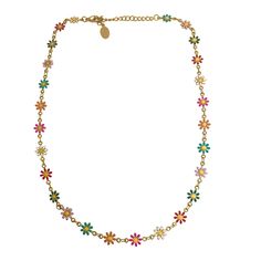 Have you ever seen a cuter necklace? We're feeling all the summer vibes with our new Daisy multicolor choker! Throw this on with a swimsuit or even a fancy outfit and you'll be the best dressed anywhere you go! 16 inches w/ 2 inch extenderacrylic flowers, Stainless steel with 14k gold plating Fancy Outfit, Acrylic Flowers, Cute Necklace, Best Dressed, Fancy Outfits, Be The Best, Gold Plating, Summer Vibes, Nice Dresses