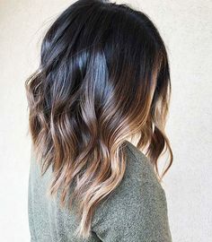 Brown Ombre Hair, Ombre Highlights, Balayage Blonde, Balayage Ombre, Ombré Hair, Short Hair Balayage