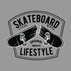 two skateboards that are on top of each other