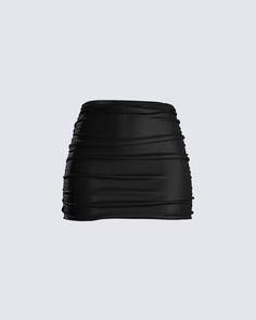 A black mini skirt is always a staple, tbh 🖤 pairable with anything - this skirt is made from a stretch satin, and complete with ruched sides for a simple, but cute look that can complete any look 👑 Black Slick Skirt, Trendy Ruched Mini Skirt For Night Out, Ruched Mini Skirt For Evening, Black Ruched Skirt For Party, Party Skort With Ruched Stretch, Ruched Mini Skirt For Night Out, Party Skort With Ruched Stretch Design, Black Ruched Stretch Skirt, Mini Skirt With Ruched Sides For Night Out