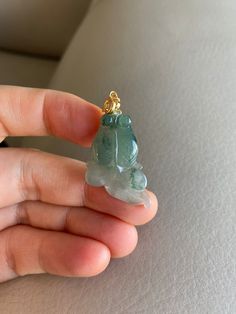 🌈 Fish Jadeite Jade Pendant, Light Green 🌷 Untreated Natural Jadeite/ Grade A Jade 🌷 Certified : YES 🌷 Jade from Myanmar/ Burma 🌷 Dimensions : 30 x 18.5 x 5.3 mm 🌷 Color : Light Green 🌷 Free standard shipping from Hong Kong with tracking included 🌷 Take approximately 7-21 days to arrive worldwide Green Jade Stone Jewelry, Green Jade Jewelry With Stones, Green Aventurine Amulet Jewelry, Handmade Green Jade Gemstones, Green Jade Gemstones For Jewelry Making, Green Agate Gemstones For Jewelry Making, Gemstones Jewelry, Jade Pendant, Burmese