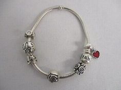 https://jewelrysalehub.com Find many great new & used options and get the best deals for PANDORA STERLING SILVER CHARM BRACELET ~ RED HEART at the best online prices at eBay! Free shipping for many products! Elegant Metal Charm Bracelet With Removable Charms, White Gold Metal Jewelry With Charms, Classic Sterling Silver Charm Bracelet With Heart, Classic Jewelry Bracelet For Valentine's Day, Classic Jewelry For Valentine’s Day, Classic Valentine's Day Jewelry Bracelet, Adjustable Sterling Silver Charms Jewelry, Classic Metal Charm Bracelet As A Gift, Elegant Metal Charm Bracelet With Dangling Charms