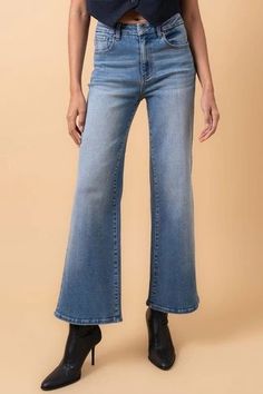 Women's Insane Gene High Rise Relaxed Wide Leg Jeans | us.meeeshop