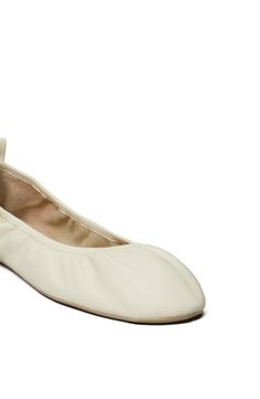 Complete your look with the effortless sophistication of a classic ballet flat shaped from smooth leather. Leather upper and lining/synthetic sole Imported Chic Slip-on Ballet Flats In Calf Leather, Chic Calf Leather Slip-on Ballet Flats, Chic Slip-on Ballet Flats Medium Width, Chic Medium Width Slip-on Ballet Flats, Slip-on Calf Leather Ballet Flats With Almond Toe, Chic Closed Toe Ballet Flats With Removable Insole, Classic Closed Toe Synthetic Ballet Flats, Calf Leather Slip-on Ballet Flats With Almond Toe, Calf Leather Ballet Flats With Almond Toe