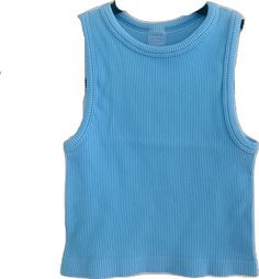 Basic Tops, Round Neck, Spandex, Collage, Blue, Pins