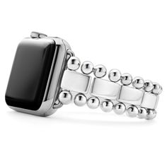 Created exclusively for your Apple Watch®, this watch bracelet is crafted from sterling silver signature links. Lagos Jewelry, Smart Watch Apple, Apple Watch Bracelets, Gold Apple Watch, Watch Bracelet, Watch Straps, Fine Jewelry Bracelets, Apple Watch Strap, Engraved Items