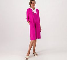 Look stylish (and get protection from those sunny rays) when you lounge poolside in this fabulous dress! Take it from the pool, to the beach, to out for lunch and back again -- looking so cute as you go. From Cuddl Duds. Stretch Swim Dress For Spring Beach Cover-up, Stretch Summer Swim Dress For Beach Cover-up, Summer Stretch Swim Dress For Beach Cover-up, Stretch Swim Dress For Beach Cover-up, Stretch Beach Dress For Poolside, Chic Spring Beach Dress For Poolside, Stretch Summer Cover-up For Day Out, Stretch Sundress For The Beach, Summer Stretch Cover-up For Day Out