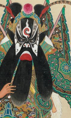 One hundred portraits of Peking opera characters (detail), late 19th–early 20th century. Chinese. The Metropolitan Museum of Art, New York, Rogers Fund, 1930 (30.76.299a–xx) | This work is featured in our “The Art of the Chinese Album” exhibition on view through March 29, 2015. #mustache #movember #AsianArt100 A Night At The Opera, Asian Home Decor, Eastern Art, Artist Album