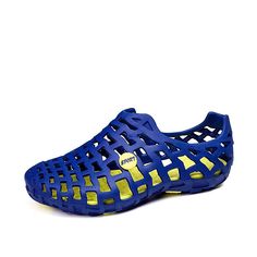 Category:Sandals; Upper Materials:EVA; Season:Spring,Summer; Gender:Men's; Activity:Water Shoes,Upstream Shoes; Toe Shape:Round Toe; Style:Casual,Beach; Outsole Materials:EVA (Ethylene Vinyl Acetate); Occasion:Daily; Closure Type:Loafer; Function:Breathable; Pattern:Solid Colored; Listing Date:04/03/2023; Foot Length:null; Size chart date source:Measured by LightInTheBox.; US Size:null; UK Size:14.5; EU Size:50 Men Sandals, Beach Slippers, Shoe Show, Women Sandals, Beach Shoes, Water Shoes, Sandal Fashion, Men Shoes Size, Mens Sandals