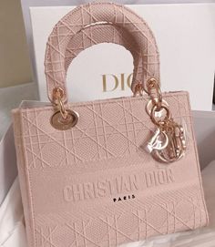 Christian Dior Bag, Mode Rose, Fake Designer Bags, Dream Bag, Luxury Bags Collection, Jordan Outfits, Embroidered Canvas, Girly Bags, Luxury Purses