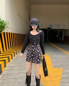 Ulzzang Outfit, Fashion Bella, Vintage Fits, Indie Outfits, 여자 패션, Girly Fashion, Korean Outfits, Fesyen Wanita, Spring Summer Outfits