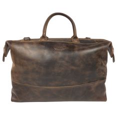 PRODUCT DESCRIPTION: Our duffle weekender bag exudes timeless style with its classic and vintage-inspired design, adding a touch of sophistication to your travel ensemble. With its generous size, our bag offers ample space for all your travel essentials, making it perfect for weekend getaways, short trips, or as a carry-on for longer journeys. It comes with a detachable shoulder strap, allowing you to carry it comfortably over your shoulder or by hand, depending on your preference and comfort. MATERIAL TYPE: Full Grain Leather - Inspired by classic designs and timeless aesthetics, our products exude an air of timeless elegance that never goes out of style, making them a worthy investment for years to come. Elevate your style and make a statement with our Full Grain Leather products, design Classic Leather-lined Luggage For Weekend Trips, Classic Brown Weekender Bag For Trips, Classic Travel Tote Briefcase, Classic Large Capacity Duffle Bag For Trip, Classic Brown Duffle Bag For Trip, Classic Travel Briefcase Tote, Classic Rectangular Duffle Bag For Trips, Classic Weekender Bag With Luggage Sleeve For Travel, Classic Weekender Bag With Large Capacity For Trips