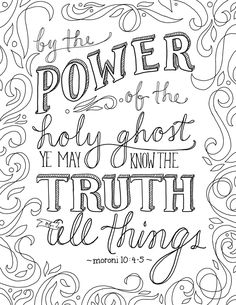 Lds Coloring Pages, Bible Book, Lds Quotes