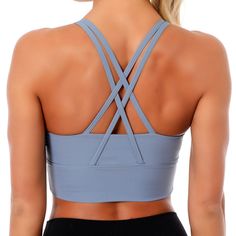 The EMES SHOP sports bra is detailed with a scoop neckline. Features double racerback straps that crossover the open back. This lightweight. breathable. quick-drying sports bra is perfect for your next gym session or yoga class.MATERIAL:85% Nylon 15% SpandexMEASUREMENTS:Small : 4-6 Waist: 25-26.5 in Chest: 33-34.5 in Medium : 6-8 Waist: 26.5-28 in Chest: 34.5-36 in Large : 8-10 Waist: 28-29.5 in Chest: 36-37.5 in X-Large : 10-12 Waist: 29.5-31 in Chest: 37.5-39 in Eatonton Georgia, Weight Lifting Workouts, Lululemon Energy Bra, Racerback Sports Bra, Yoga Class, High Waisted Leggings, Weight Lifting, Yoga Fitness, Scoop Neckline