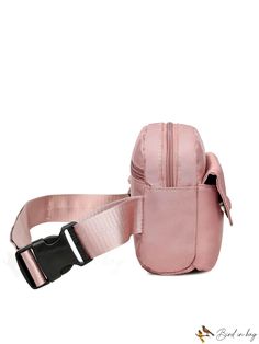 BirdinBag - Versatile Womens Chest Bag: Lightweight, Spacious, Multi-layered, Waterproof, Durable, Ideal for Any Outfit Waist Bags, Chest Bag, Casual Bags, Sling Bag, Multi Layering, Bag Lady, 10 Things, Pink