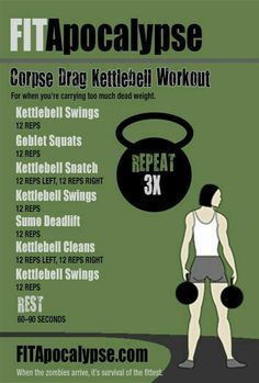 Kettlebell Clean, Kettlebell Circuit