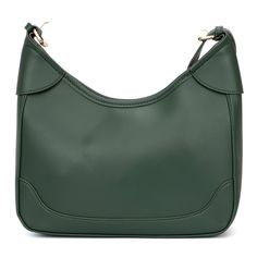 This thoughtfully designed shoulder bag offers versatility and comfort for everyday use, no matter the task. Easy to pair with any outfit and roomy enough for the essentials. Green Hobo Bag With Adjustable Strap For On-the-go, Green Satchel Shoulder Bag With Single Strap, Green Leather Bag With Single Shoulder Strap, Green Leather Shoulder Bag With Single Strap, Green Rectangular Satchel With Single Shoulder Strap, Green Rectangular Satchel With Single Strap, Rectangular Green Satchel With Single Shoulder Strap, Green Tote Baguette Bag For Travel, Green Baguette Tote Bag For Travel