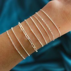 Whether you prefer a classic, minimalist design or something more intricate and eye-catching, we have a style for you. Made with genuine sterling silver, these bracelets are not only stylish but also durable.  Personalize your bracelet by choosing the style and its length.  They also make fantastic gifts for loved ones, so why not treat someone special? 💝 💎 Features: ∙  925 Sterling Silver for lasting pieces ∙  Nine stunning styles to choose from ∙  Perfect for stacking or wearing solo ∙  Idea Silver Bracelet Stack, Silver Bracelets For Women, Round Rings, Fantastic Gifts, Chain Link Bracelet, Silver Bracelets, Sterling Silver Bracelets, Bracelet Set, Fashion Bracelets