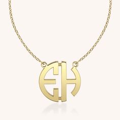 Precise lines, quintessential bold script, if ever a necklace commanded attention, it’s our best-selling (and Monya Heirloom) Michele Monogram. Classic 14k Gold Custom Necklace, Formal Yellow Gold Initials Name Necklace, Timeless Gold Monogram Jewelry, Timeless Monogram Gold Jewelry, Classic 14k Gold Initial Necklace For Formal Occasions, Classic Formal Name Necklace With Initials, Classic Yellow Gold Initial Necklace For Formal Occasions, Formal Initials Nameplate Necklace, Formal Nameplate Initials Necklace