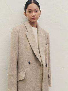 Composition : MAIN FABRIC wool 90% nylon 10%Color : BEIGECountry of Origin : KOREA Long Coat, Wool Blend, Composition, Jackets & Coats, Wool, The Originals, Clothes For Women, Fabric, Clothes