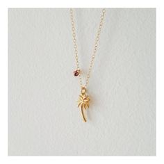 Bring a splash of Hawaii to your wardrobe this summer...! This necklace will look perfectly fabulous with any outfit, on the beach or in the pool...! The pendants come on a 14k gold-filled chain, just choose your preferred length. - 3mm Copper multi-faceted rondell - 16x18mm Gold Vermeil (over Sterling Silver) Palm Tree All necklaces come gift boxed. Please mention of you would like shipping to an alternate address. A personalised note can also be added at no extra charge...! Worldwide shipping Dainty Gold Jewelry For Vacation, Beach Pendant Jewelry With Adjustable Chain, Dainty Clavicle Chain Necklace For Beach, Yellow Gold Jewelry For Vacation, Gold Beachy Necklace For Gifts, Handmade Gold Charm Necklace For Vacation, Beachy Adjustable Gold Jewelry, Beachy Gold Necklaces For Vacation, Handmade 14k Gold Filled Jewelry For The Beach