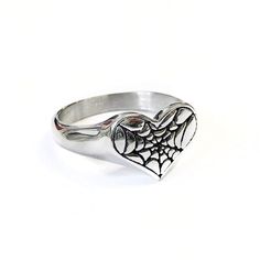 Goth Promise Rings, Alt Rings, Halloween Rings, Gothic Jewellery, Grunge Accessories, Witch Jewelry, Gothic Rings, Jewellery Uk, Green Witch