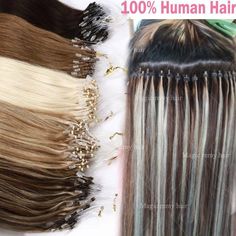 300S THICK Russian Human Remy Loop Micro Ring Nano Beads Hair Extensions Blonde Please leaving a message before you give the bad feedback, no matter what kinds of problems bothering you. We promise 100% satisfaction. Thanks for your understanding. 300S THICK Russian Human Remy Loop Micro Ring Nano Beads Hair Extensions Blonde What is micro ring hair extensions? If you are looking for superior quality real hair extensions, but are concerned about the damage they can do to your hair, these micro r Tapeins Hair Extensions, Dreads Diy, High School Hairstyles, Hair Extensions Blonde, Micro Bead Hair Extensions, Micro Braids Hairstyles, Beaded Hair Extensions, Micro Ring Hair Extensions, Rings Beads