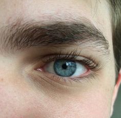 http://weheartit.com/entry/258673857 Color Eyebrows, Pink Alternative Fashion, Eyes Male, Blue Eyes Aesthetic, Light Blue Eyes, Golden Blonde Hair, Realistic Eye, Body Photography, Beautiful Blue Eyes