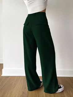 Tavimart Casual Streetwear Women Pants Full Length Pantalones De Mujer Solid Roupas Femininas Button Trousers Elegant Ladies Clothing Size Reference Streetwear Women Pants Model Show Pantalones De Mujer Real Photo Roupas Femininas Details Trousers Green Wide Leg Dress Pants For Office, High-waisted Chinos With Belt Loops, Office Dress Pants With Pockets And Full Length, Office Dress Pants With Pockets Full Length, Full Length Office Dress Pants With Pockets, Office Full-length Dress Pants With Pockets, Green Workwear Bottoms With Welt Pockets, Green Chinos For Work, Green Wide Leg Office Bottoms