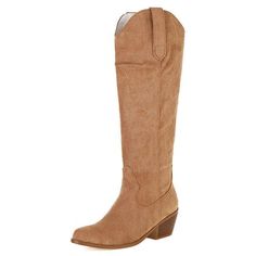 This stylish and comfortable women's boot has a practical design that ensures she stays warm and protected from the elements. The soft, warm lining means she can move about comfortably all day. A practical design means it's easy to slip into and has a stylish design that can be worn with casual outfits. The soft, flexible sole has a durable construction that is designed to last. Her feet will love the plush and comfortable feel of this boot. A practical and stylish design ensures she stays warm and protected from the elements. The soft, warm lining means she can move about comfortably all day. A practical design meansBrand Name: SaraIrisHeel Type: Square heelBoot Type: WESTERNShaft Material: flockOrigin: CN(Origin)Season: WinterUpper Material: flockBoot Height: Mid-Calfis_handmade: YesFash Comfortable Womens Boots, Summer Country Concert Outfit, Knee High Western Boots, Cowboy Boots For Women, Botas Western, Concert Outfit Summer, Shoes Big, Autumn Design, Country Concert Outfit