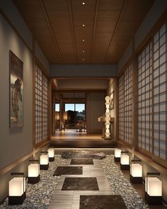 Japanese Cafe Interior Design, Japanese Cafe Interior, Japanese House Interior, Japanese Style Interior Design, Interior Design Garden, Japan Interior Design, Japanese Style Interior, Japanese Restaurant Interior, Japanese Spa