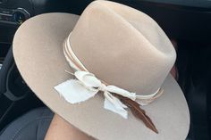 Custom Hat Band - Etsy Luxury Chic Beige Hat Band, Luxury White Hat Bands, Luxury White Western Style Hat Bands, Luxury White Elegant Hat Bands, Cheap Classic Spring Hat Bands, Luxury Adjustable Cream Hat Band, Cowboy Hat Bands With Tabs, Adjustable Beige Hat With Feathers, Cowgirl Hats Western